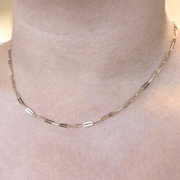 Paperclip Chain (Yellow Gold)