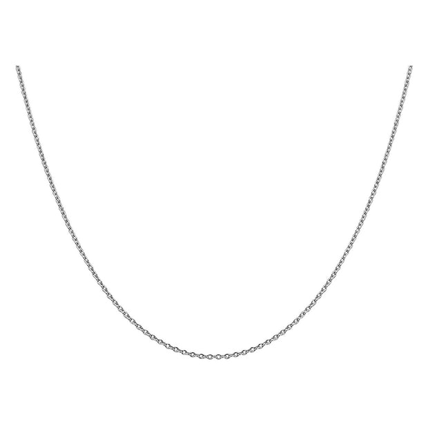 Cable Chain (White Gold)