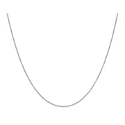 Cable Chain (White Gold)