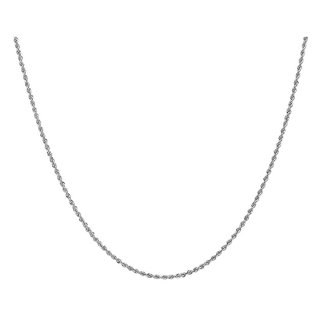 Rope Chain (White Gold)