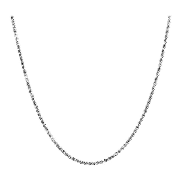 Rope Chain (White Gold)