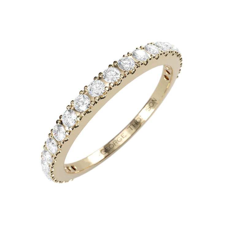 The Venusa Round Diamond Band